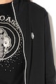 U.S. Polo Assn. Cipzáros pulóver hímzett logóval női