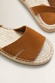 Mango Sandale tip espadrile de piele intoarsa Sonso Femei