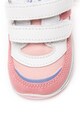 Primigi Pantofi sport de piele intoarsa si material textil, cu velcro Fete