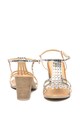 Zee Lane Кожени сандали с метализиран ефект Жени