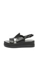 Zee Lane Sandale wedge de piele Femei