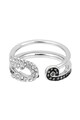 Karl Lagerfeld Swarovski kristályokkal díszített gyűrű női