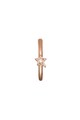 Karl Lagerfeld Cercei decorati cu cristale Swarovski si placati cu aur rose Femei