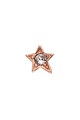 Karl Lagerfeld 12 karátos vörösarannyal bevont csillag alakú fülbevaló Swarovski® kristályokkal női