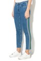 Pepe Jeans London Blugi slim fit cu dungi laterale Heidi Femei