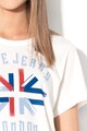 Pepe Jeans London Tricou cu imprimeu logo Salma Femei