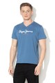 Pepe Jeans London Tricou regular fit cu decolteu in V Eggo Barbati