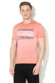 Pepe Jeans London Tricou slim fit cu imprimeu logo Billie Barbati