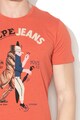 Pepe Jeans London Parton mintás slim fit póló férfi