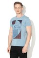 Pepe Jeans London Tricou slim fit cu imprimeu grafic Frankin Barbati