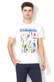 Napapijri Tricou cu imprimeu text Saynte Barbati