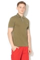 Napapijri Tricou polo slim fit din pique Taly Barbati