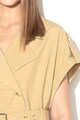 Sisley Dupla gombsoros lyocelltartalmú ruha övvel női