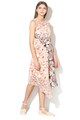 Sisley Разкроена рокля с флорален десен Жени