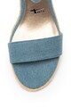 Tamaris Sandale wedge tip espadrile, din denim Femei