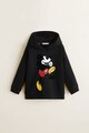 Mango Суитшърт с щампа Mickey Mouse Момичета