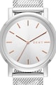 DKNY Ceas quartz cu bratara cu aspect de plasa Femei