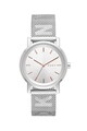 DKNY Ceas quartz cu bratara cu aspect de plasa Femei