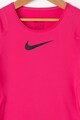 Nike Tricou cu imprimeu logo si Dri-Fit, pentru fitness Fete