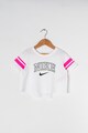 Nike Laza fazonú crop póló logóval Lány