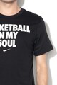 Nike Dri-Fit feliratos póló férfi