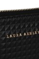 Laura Ashley Etui de piele ecologica, cu fermoar si bareta de lant detasabila Femei