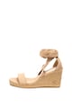 Aldo Sandale wedge tip espadrile de piele intoarsa Larieven Femei