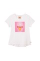 Levi's Kids Tricou cu imprimeu si terminatie asimetrica Fete