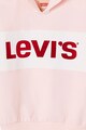 Levi's Kids Logómintás kapucnis pulóver Lány