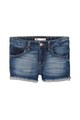 Levi's Kids Pantaloni scurti din denim cu margini franjurate Fete