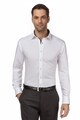 Vincenzo Boretti Hosszú ujjú slim fit ing férfi