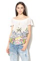 DESIGUAL Bluza cu imprimeu floral si model petrecut Colette Femei