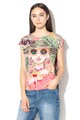 DESIGUAL Tricou decorat cu paiete Cocktel Femei