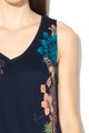 DESIGUAL Bluza fara maneci, cu imprimeu floral Obi Femei