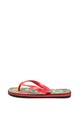 DESIGUAL Virágmintás flip-flop papucs női