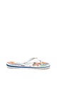 DESIGUAL Papuci flip-flop cu model tropical pe interior Femei