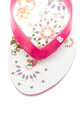 DESIGUAL Papuci flip-flop wedge cu imprimeu floral Lola Femei