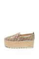 Guess Espadrile flatform cu paiete Femei