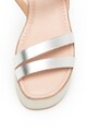 Zee Lane Sandale wedge de piele si piele ecologica Chira Femei