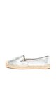 Lauren Ralph Lauren Espadrile de piele cu aspect metalizat Destini Femei