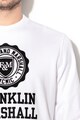 Franklin & Marshall Суитшърт с лого и овално деколте Мъже