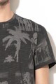 Jack & Jones Tricou regular fit cu model tropical Palm Barbati