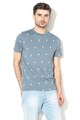 Jack & Jones Sean slim fit trópusi mintás póló férfi