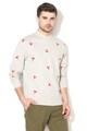 Only & Sons Bluza sport cu decolteu la baza gatului si broderie Bird Barbati