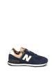 New Balance Pantofi sport cu garnituri de piele intoarsa 574 Baieti