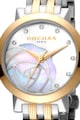 ROCHAS PARIS Ceas cu detaliu trandafir mother of pearl pe cadran Femei