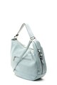 Francesca Rossi Geanta hobo de piele ecologica FR5104, Albastru pastel Femei