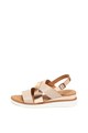 Zee Lane Sandale wedge cu barete multiple, de piele Femei