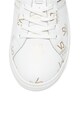 Versace Jeans Pantofi sport de piele, cu logo Femei