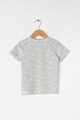 NAME IT Tricou in dungi, din bumbac organic, cu aplicatie Baieti